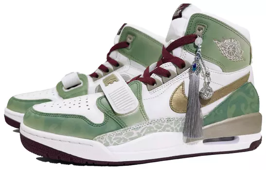 Мужские баскетбольные кроссовки Jordan Legacy 312 Vintage, Green