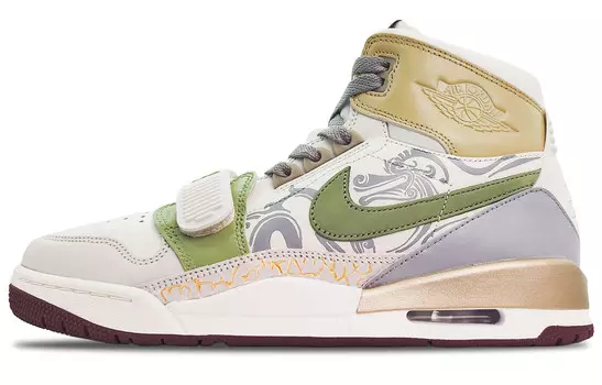 Мужские баскетбольные кроссовки Jordan Legacy 312 Vintage, Gray/White
