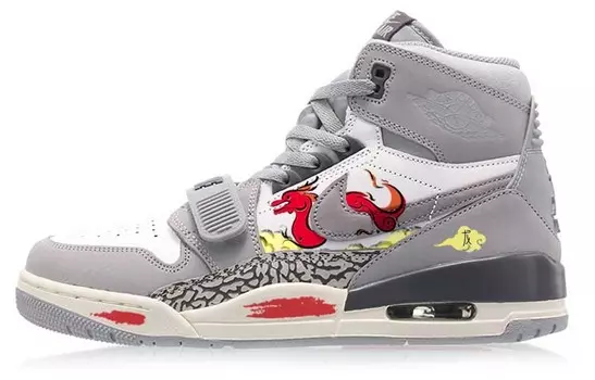Мужские баскетбольные кроссовки Jordan Legacy 312 Vintage, Gray