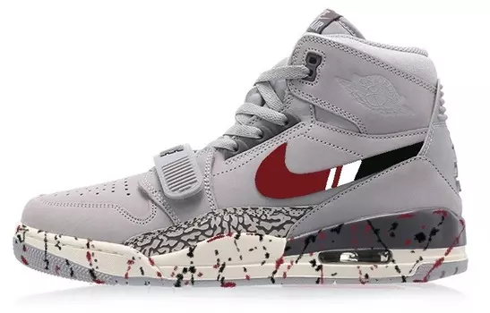 Мужские баскетбольные кроссовки Jordan Legacy 312 Vintage, Dark Gray