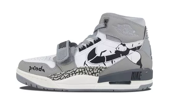Кроссовки JORDAN Legacy 312 Vintage Basketball Shoes Men High-Top Black