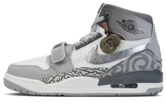 Мужские баскетбольные кроссовки Jordan Legacy 312 Vintage, Light Gray