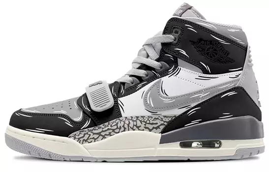 Мужские баскетбольные кроссовки Jordan Legacy 312 Vintage, Black