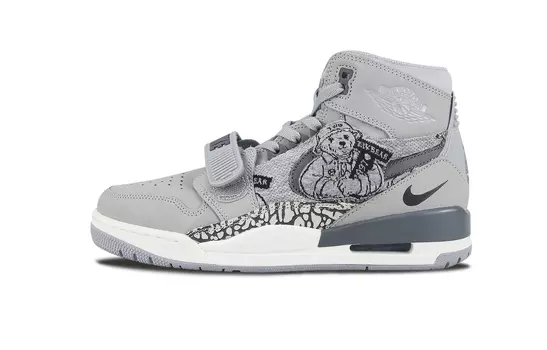 Кроссовки JORDAN Legacy 312 Vintage Basketball Shoes Men High-Top Black