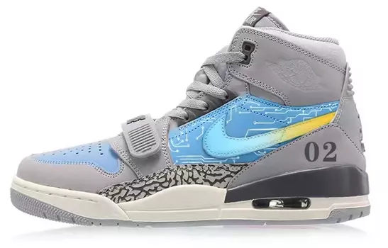 Мужские баскетбольные кроссовки Jordan Legacy 312 Vintage, Gray