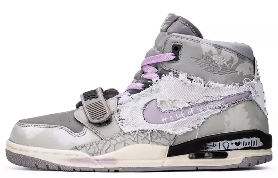 Мужские баскетбольные кроссовки Jordan Legacy 312 Vintage, Light Gray