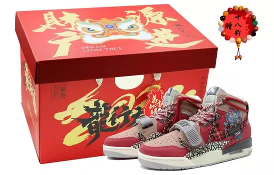 Мужские баскетбольные кроссовки Jordan Legacy 312 Vintage, Red