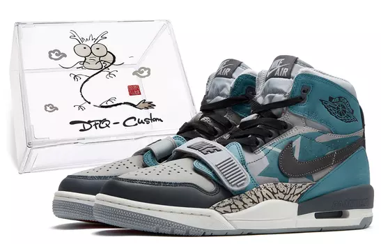 Мужские баскетбольные кроссовки Jordan Legacy 312 Vintage, Blue