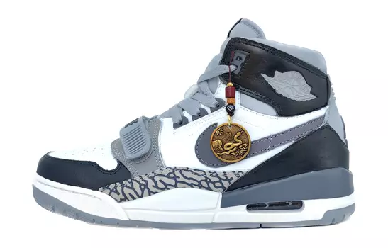 Мужские баскетбольные кроссовки Jordan Legacy 312 Vintage, Spirit snake Sui Zhu