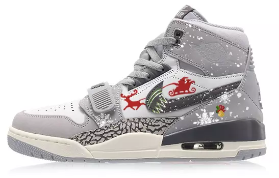 Мужские баскетбольные кроссовки Jordan Legacy 312 Vintage, Gray