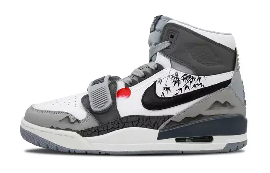 Кроссовки JORDAN Legacy 312 Vintage Basketball Shoes Men High-Top Black