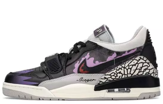 Мужские баскетбольные кроссовки Jordan Legacy 312 Vintage, Purple/Black