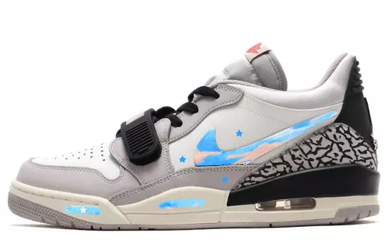 Мужские баскетбольные кроссовки Jordan Legacy 312 Vintage, Light Gray
