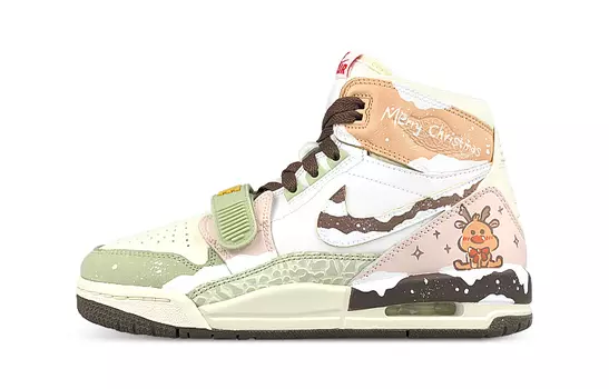 Мужские баскетбольные кроссовки Jordan Legacy 312 Vintage, Acid Yellow