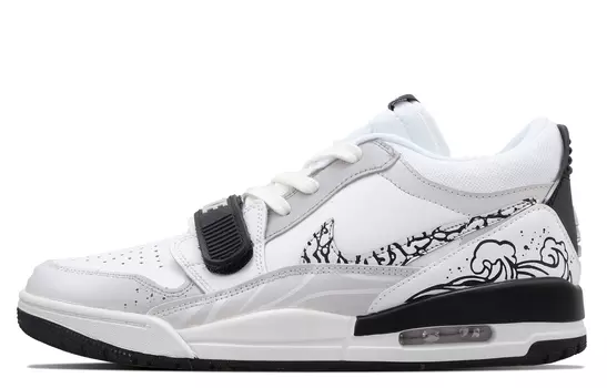 Мужские баскетбольные кроссовки Jordan Legacy 312 Vintage, Gray/White