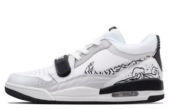 Мужские баскетбольные кроссовки Jordan Legacy 312 Vintage, Gray/White