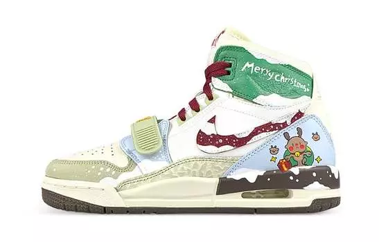 Мужские баскетбольные кроссовки Jordan Legacy 312 Vintage, Acid Yellow