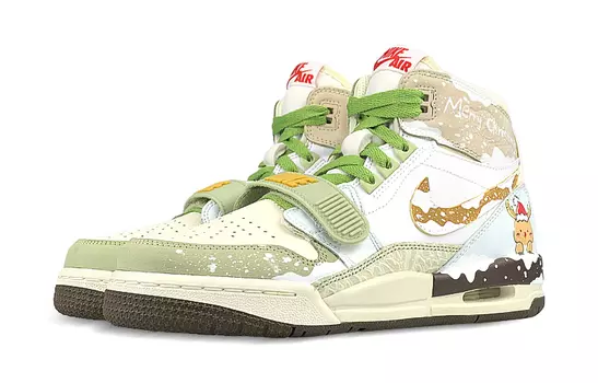 Мужские баскетбольные кроссовки Jordan Legacy 312 Vintage, Acid Yellow