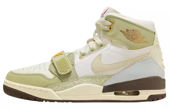 Мужские баскетбольные кроссовки Jordan Legacy 312 Vintage, Brown/Blue/Green
