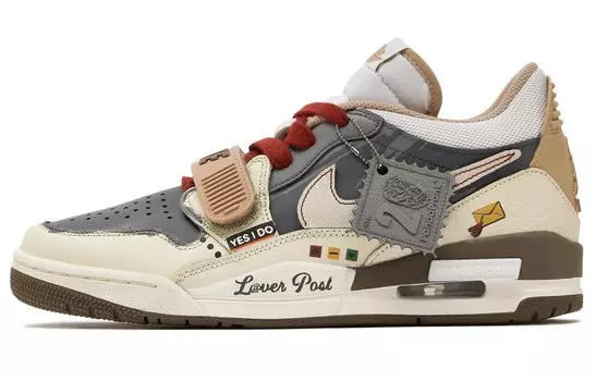 Мужские баскетбольные кроссовки Jordan Legacy 312 Vintage, Gray/Brown