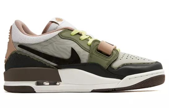 Мужские баскетбольные кроссовки Jordan Legacy 312 Vintage, Black/Gray/Green