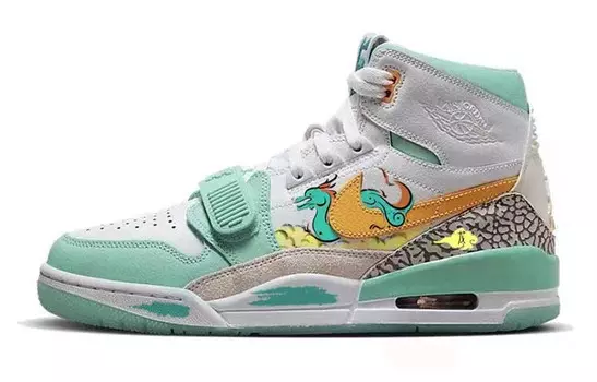Мужские баскетбольные кроссовки Jordan Legacy 312 Vintage, Green