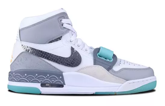 Мужские баскетбольные кроссовки Jordan Legacy 312 Vintage, Black/White/Gray