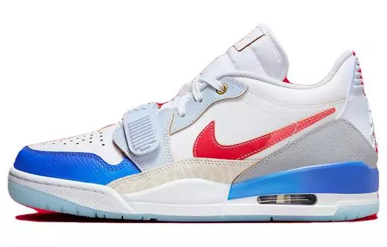 Кроссовки Jordan Legacy 312 Low 'White Game Royal University Red'