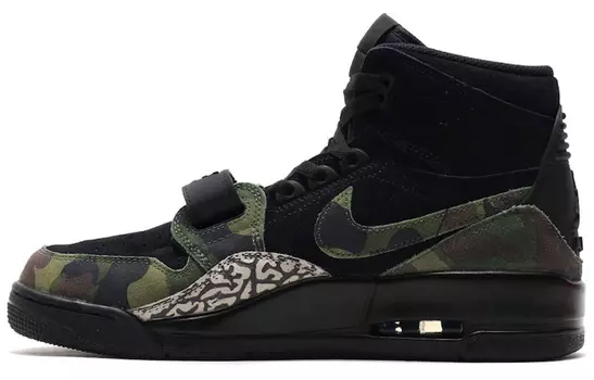 Кроссовки JORDAN Legacy 312 Black Camo Green