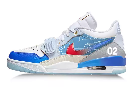 Мужские баскетбольные кроссовки Jordan Legacy 312 Vintage, синий
