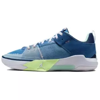 Мужские баскетбольные кроссовки Jordan One Take 5, Blue/White/Green