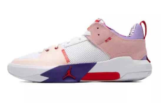 Мужские баскетбольные кроссовки Jordan One Take 5, White/Pink