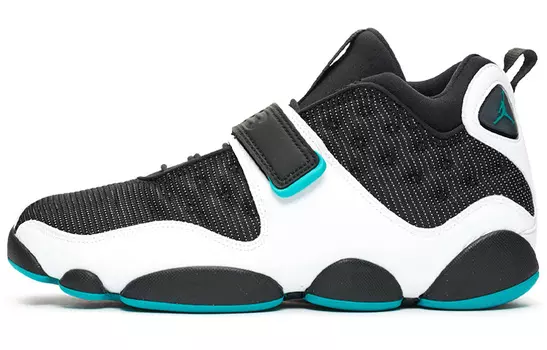 Кроссовки JORDAN Black Cat Black Turbo Green