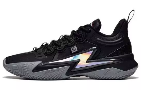 Кроссовки Li Ning Children of Lightning, черный/серебристый