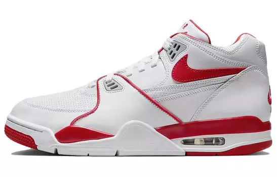 Мужские баскетбольные кроссовки Nike Air Flight 89 Vintage, White/Red