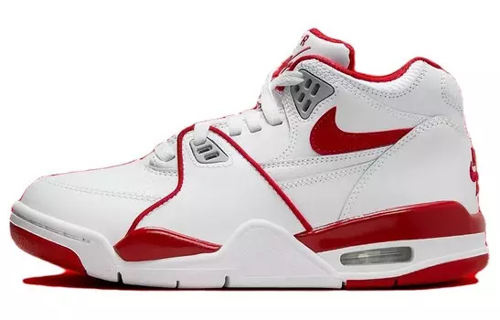 Мужские баскетбольные кроссовки Nike Air Flight 89 Vintage, White/Red
