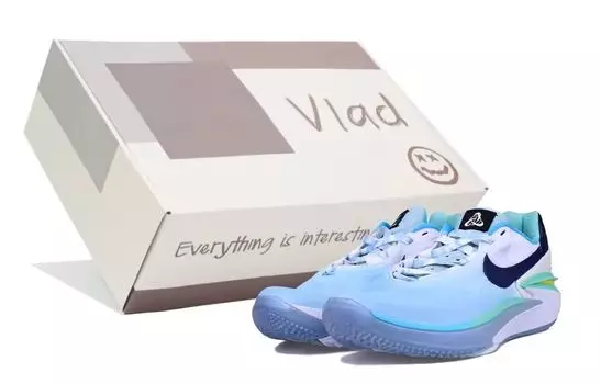 Мужские баскетбольные кроссовки Nike Air Zoom GT Cut 2, Light Blue