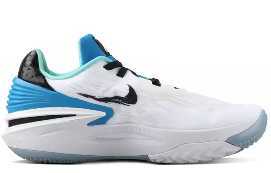 Мужские баскетбольные кроссовки Nike Air Zoom GT Cut 2, White/Blue
