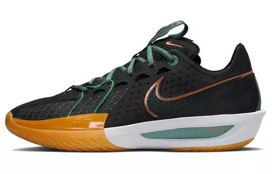 Мужские баскетбольные кроссовки Nike, Black/Orange/Green