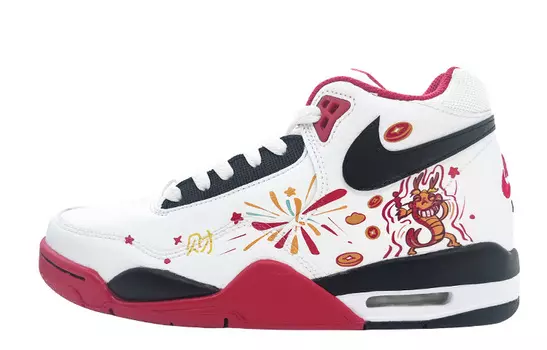 Мужские баскетбольные кроссовки Nike Flight Legacy Vintage, White
