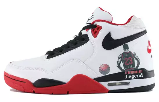 Мужские баскетбольные кроссовки Nike Flight Legacy Vintage, Dark Team Red/Summit White/Team White/Black