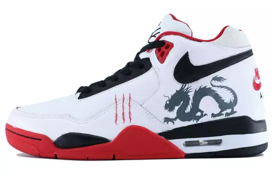 Мужские баскетбольные кроссовки Nike Flight Legacy Vintage, Black/Red