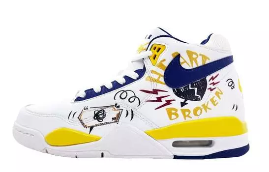 Мужские баскетбольные кроссовки Nike Flight Legacy Vintage, White