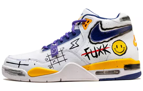 Мужские баскетбольные кроссовки Nike Flight Legacy Vintage, Purple