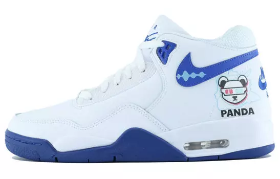 Мужские баскетбольные кроссовки Nike Flight Legacy Vintage, White/Blue