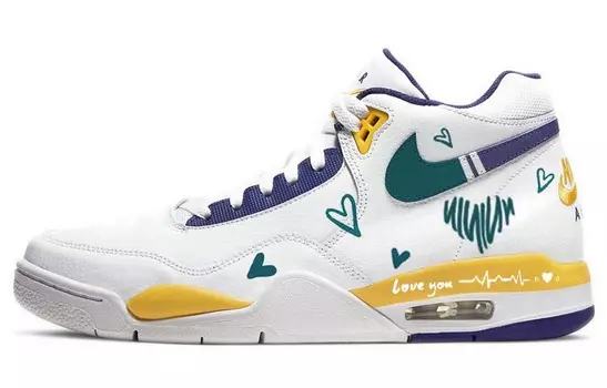 Мужские баскетбольные кроссовки Nike Flight Legacy Vintage, White