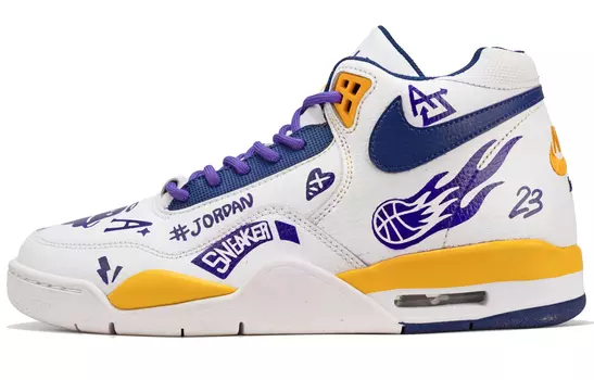 Мужские баскетбольные кроссовки Nike Flight Legacy Vintage, Purple