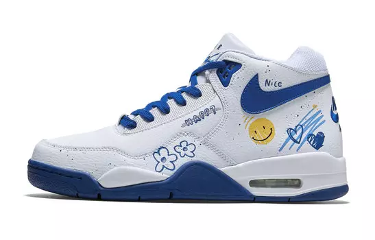 Мужские баскетбольные кроссовки Nike Flight Legacy Vintage, White