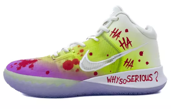 Мужские баскетбольные кроссовки Nike Flytrap 4, Lilac/Apple Green