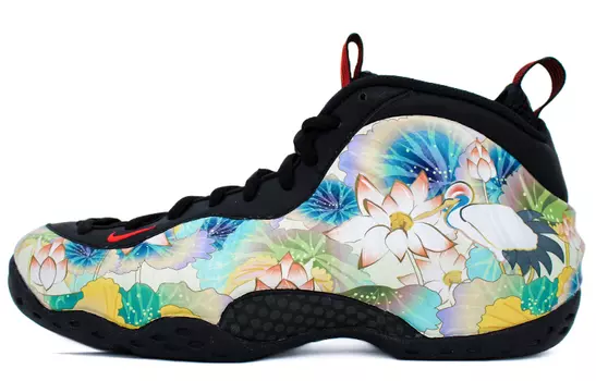 Мужские баскетбольные кроссовки Nike Foamposite One Vintage, Black